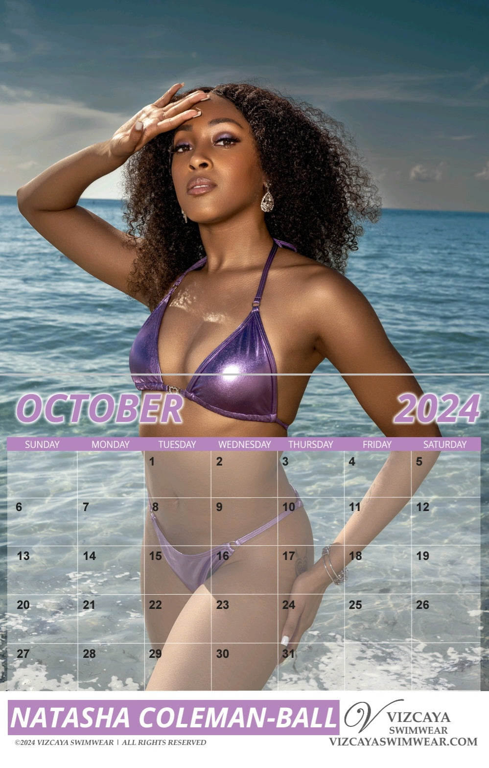 2024 Miss Vizcaya Swimwear Calendar - Available now!