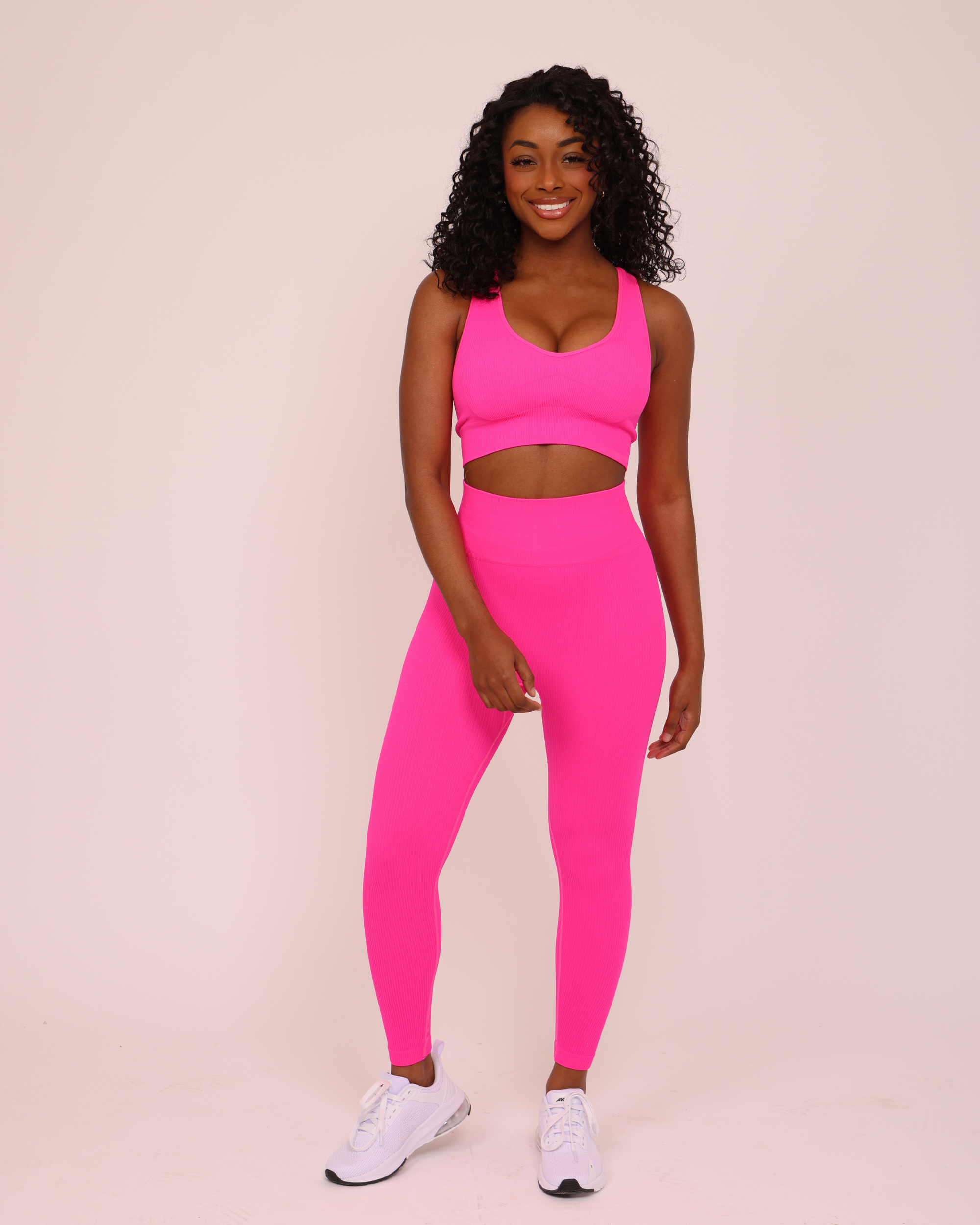 Hot Pink Sports Bra