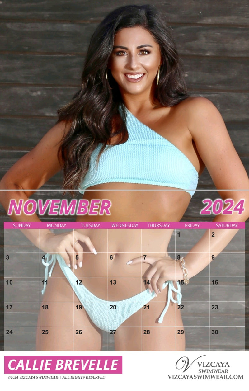 2024 Miss Vizcaya Swimwear Calendar - Available now!