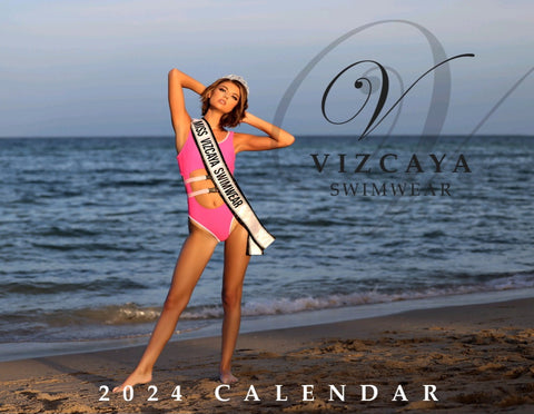 2024 Miss Vizcaya Swimwear Calendar - Available now!