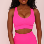 Hot Pink Sports Bra